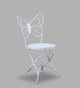 Howard Metal Outdoor Chair In White Colour