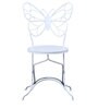 Howard Metal Outdoor Chair In White Colour