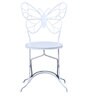 Howard Metal Outdoor Chair In White Colour