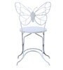Howard Metal Outdoor Chair In White Colour