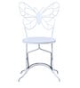 Howard Metal Outdoor Chair In White Colour