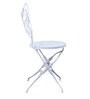 Howard Metal Outdoor Chair In White Colour