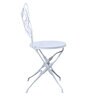 Howard Metal Outdoor Chair In White Colour