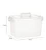 10 Litres Plastic Storage Box, Set of 2