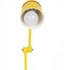 Howmini Yellow Metal Shade Table Lamp with Yellow Base