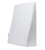 Orthopedic HR & Memory Foam White Bed Wedge 28X24 Inch In Big Size