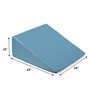 Orthopedic HR & Memory Foam Blue Bed Wedge 24X24 Inch In Big Size