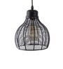 Meville Hsaka Black Iron Hanging Light