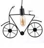 Flamingo Hsaka Black Iron Hanging Light