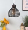 Meville Hsaka Black Iron Hanging Light