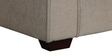 Hugo Fabric LHS Sectional Sofa (3 + Lounger) In Sandy Brown Colour