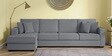 Hugo Fabric RHS Sectional Sofa (3 + Lounger) in Ash Grey Colour