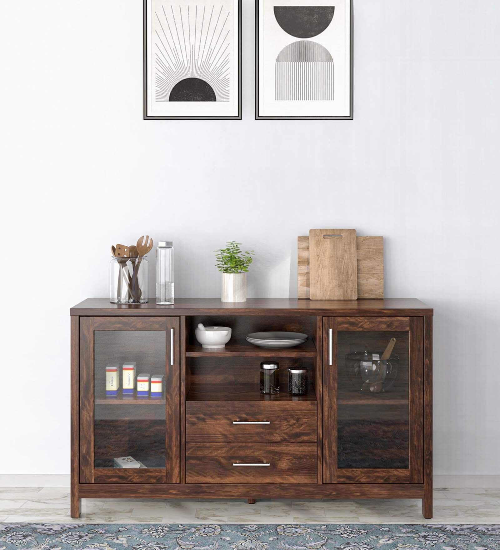 Hubert Cabinet Unit In Wenge Finish