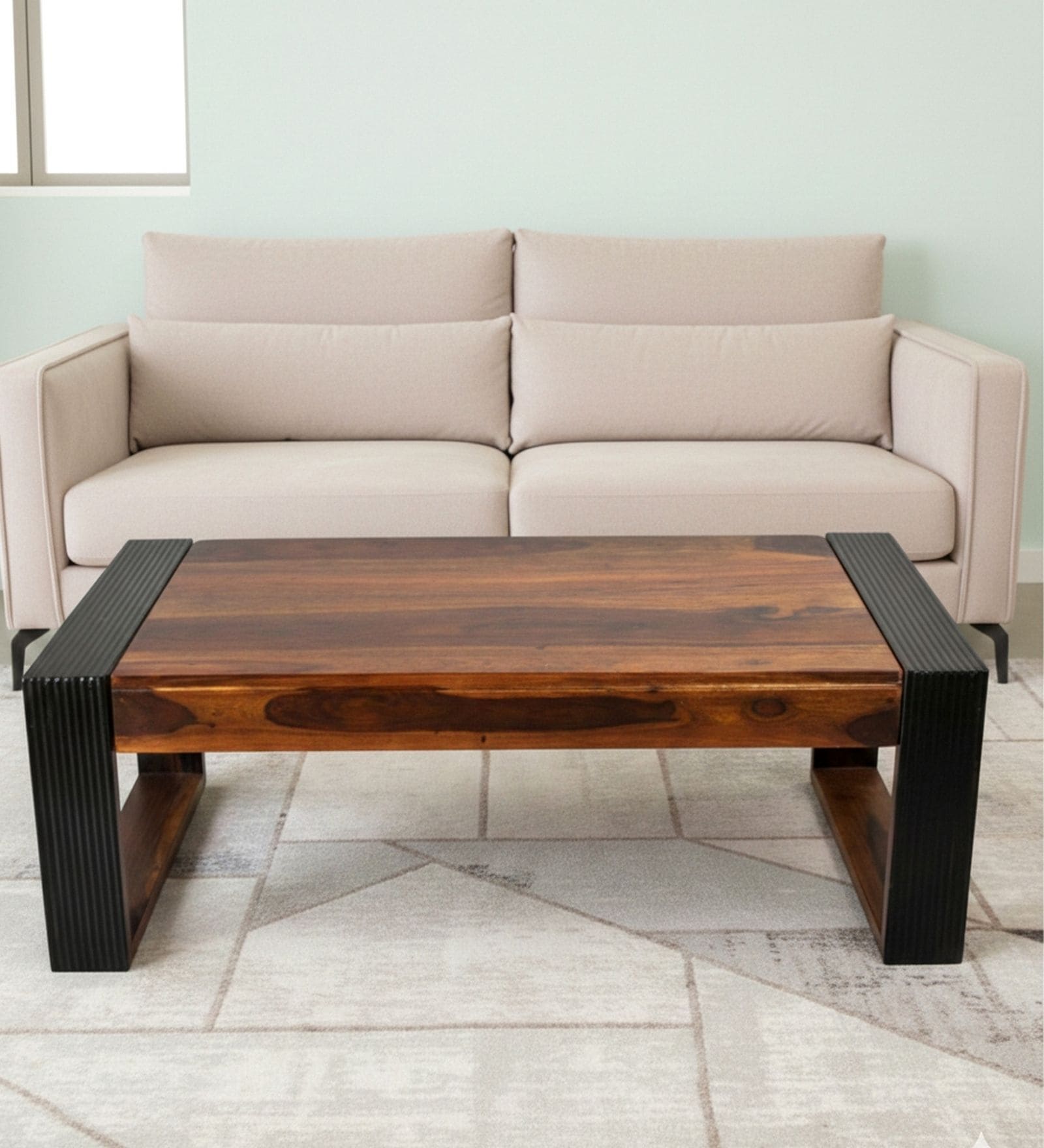 Hudson Coffee Table In Provisional Teak Finish