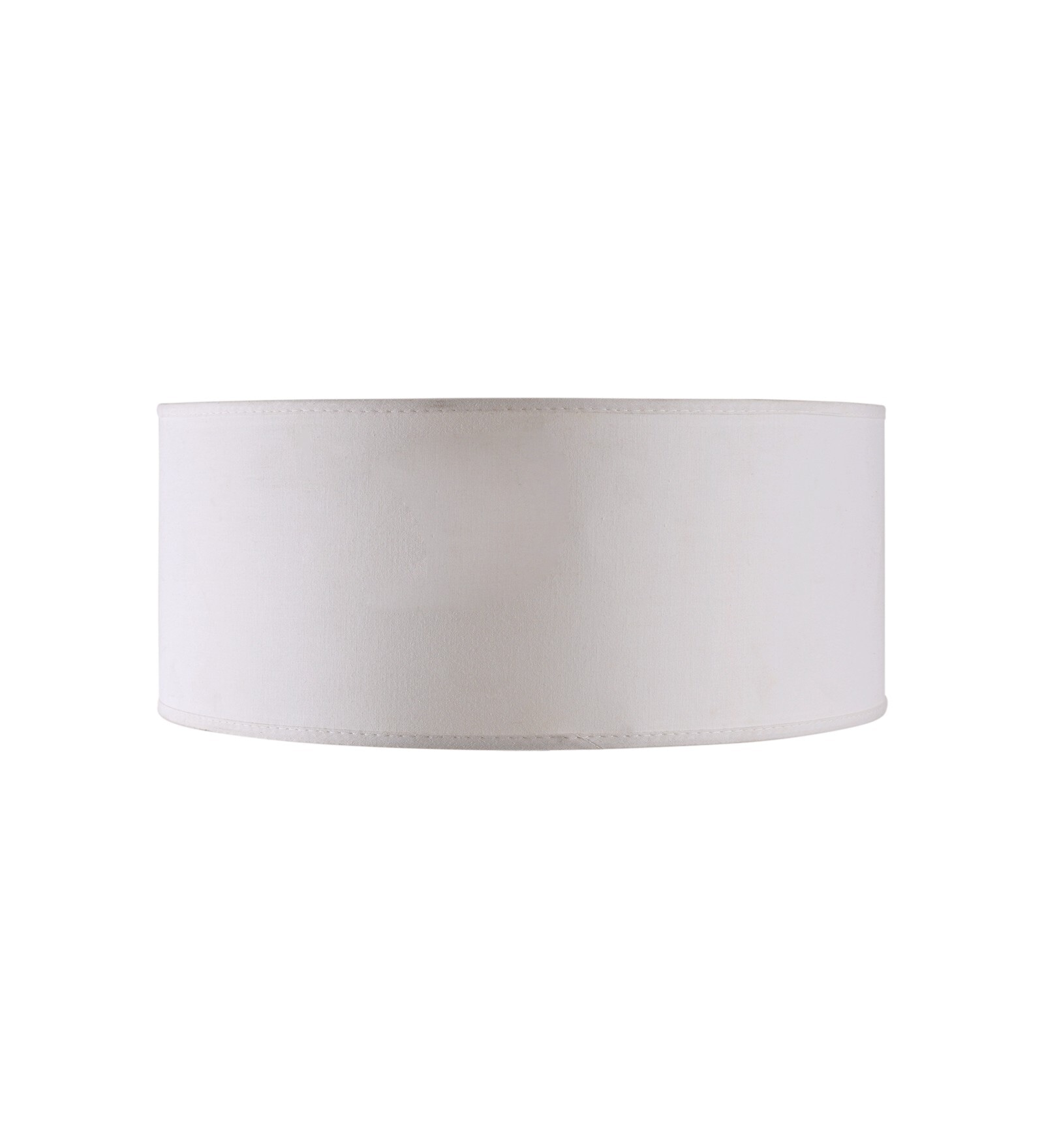 Hudson White Cotton Solid Lampshade