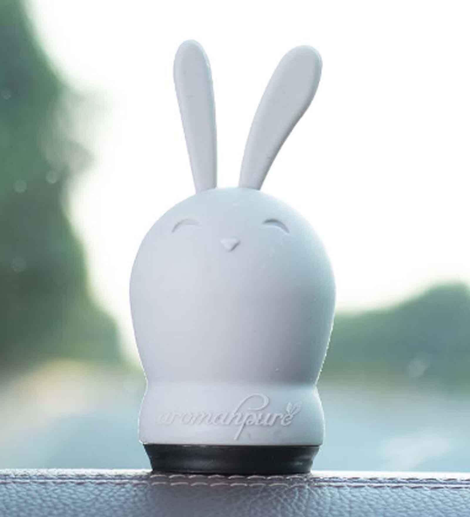 White Hunny Bunny Car Perfume for Dashboard