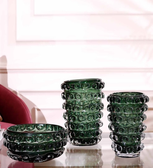 home4u Green Huelm Large Vase-picture-34