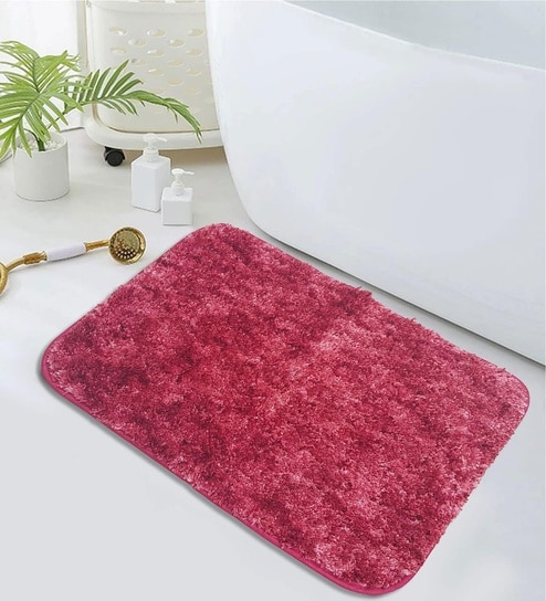 Hunter Green Microfiber 23x35 Inches Super Soft Bath Mat