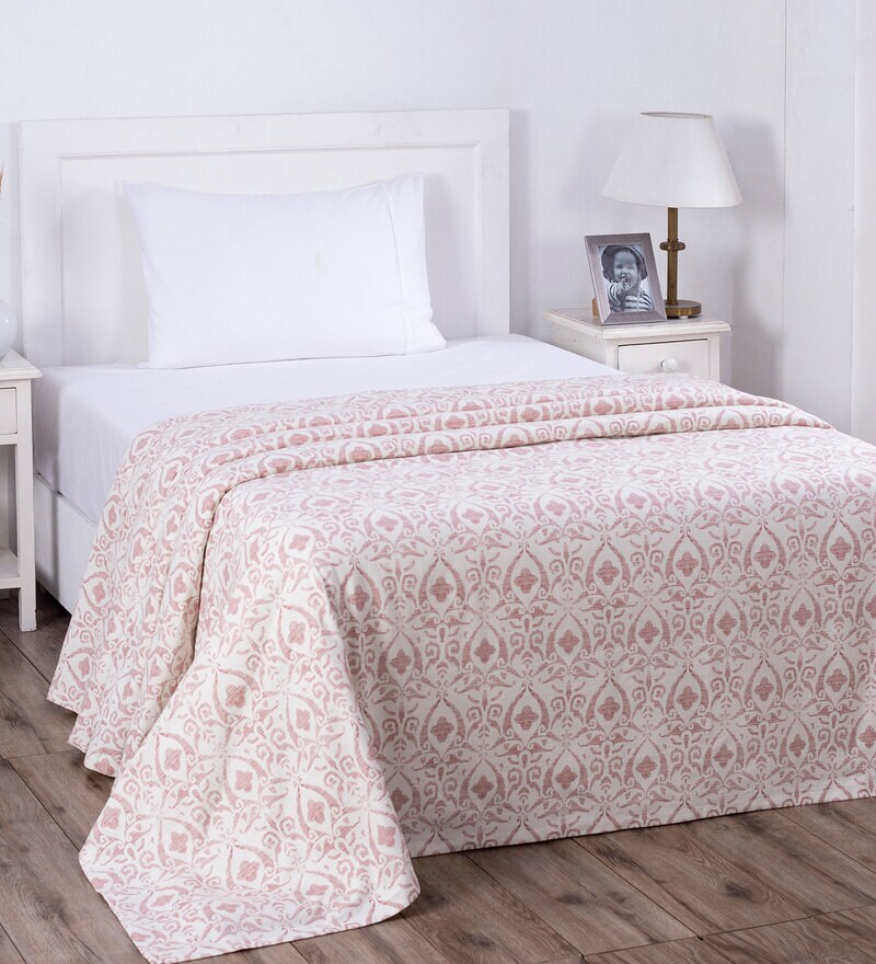 Buy Hues Rustic Clash Red Print Single Bed Cover By Maspar Online Buy Hues Rustic Clash Red Print Single Bed Cover By Maspar Online