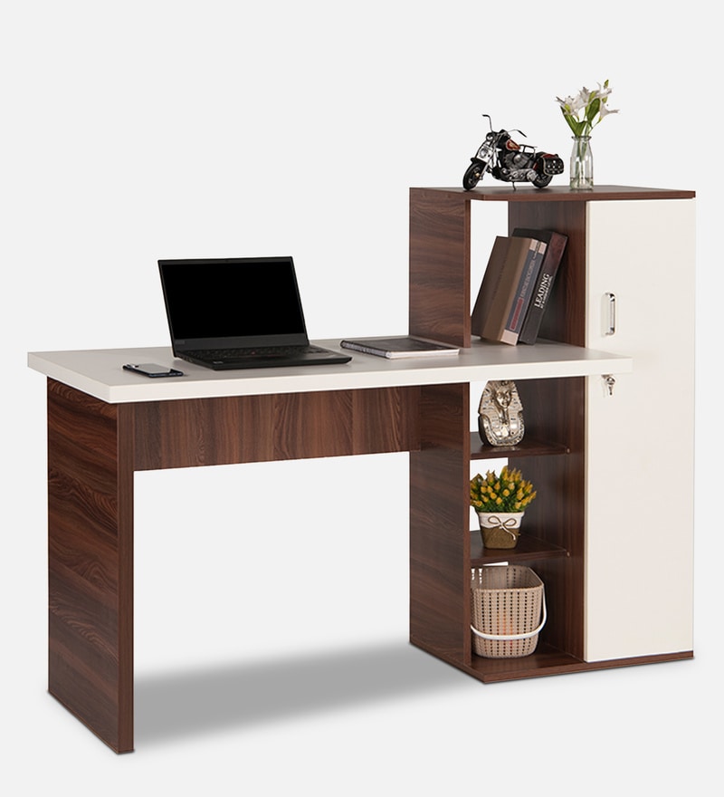 computer desk with low hutch