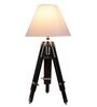 Hubble Tripod Table Lamp (Cotton White Conical Shade )