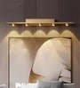 Hudson 15W Picture Mirror Light Gold Body Warm White LED Bathroom Vanity Wall Light for Home