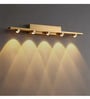 Hudson 15W Picture Mirror Light Gold Body Warm White LED Bathroom Vanity Wall Light for Home