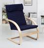 Hudson Cantilever Chair in Blue Colour
