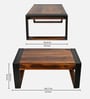 Hudson Coffee Table In Provisional Teak Finish
