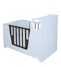 Hudson Kids Crib in White Colour