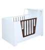 Hudson Kids Crib in White Colour