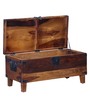 Hudson Solid Wood Small Blanket Box in Provincial Teak Finish