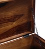Hudson Solid Wood Small Blanket Box in Provincial Teak Finish