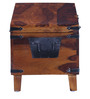 Hudson Solid Wood Small Blanket Box in Provincial Teak Finish