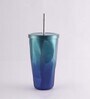 Hue Diamond 700ml Blue Stainless Steel Sipper