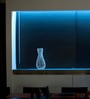 Elegant White Aluminium Smart Lamp
