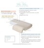 Hug Arm Memory Foam Pillow Insert Pack of 1