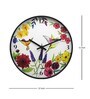 Multicolor Plastic Humming Bird Modern Wall Clock