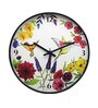 Multicolor Plastic Humming Bird Modern Wall Clock