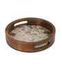 Hummingbird Garden Round Tray for Kitchen Organization