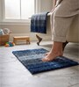 Hunter Green Microfiber 16x24 Inches Lightweight Bath Mat Set Of 2