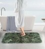 Hunter Green Microfiber 18x30 Inches Super Soft Bath Mat