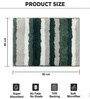 Hunter Green Microfibre 16x24 Inches Lightweight Bath Mat