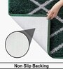 Hunter Green Microfibre 16x24 Inches Quick Dry Bath Mat