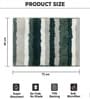 Hunter Green Microfibre 18x30 Inches Lightweight Bath Mat