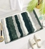 Hunter Green Microfibre 18x30 Inches Lightweight Bath Mat