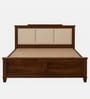 Hurley Solid Sheesham Wood Bed With Hydraulic Storage