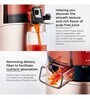Hurom H-AA Series Cold Press Slow Juicer with Dual Rotation Speed (43/17 RPM)500 ML Bowl (MATT SILVER)