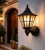 Hurricane Black Vintage Outdoor Light Set of 1