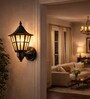 Hurricane Black Vintage Outdoor Light Set of 1